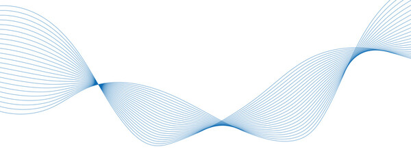 abstract blue wave background