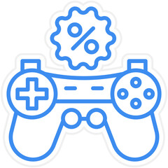 Gaming Discount Icon Style