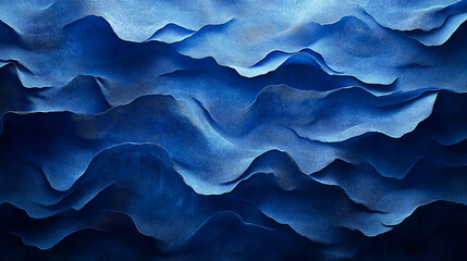 Blue grainy background dark abstract noise texture