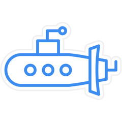 Submarine Icon Style