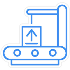 Conveyor Icon Style