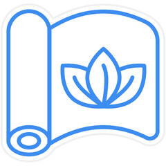 Eco Friendly Fabric Icon Style