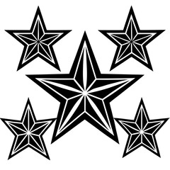 Star Icon Vector Illustration for Design and Web Use
