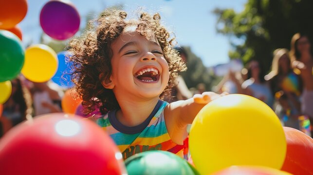 Colorful festival celebrating neurodiversity brings smiles and joy to families during National Autism Awareness Month
