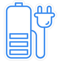 Charge Battery Icon Style