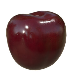fresh red cherries summer