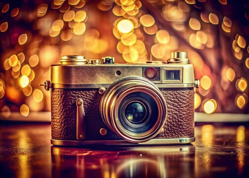 Step Back in Time with VintageStyle Mirrorless Camera Photography Retro Tech Nostalgia for Modern Creators