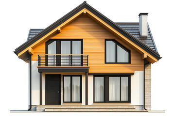 house on a white background