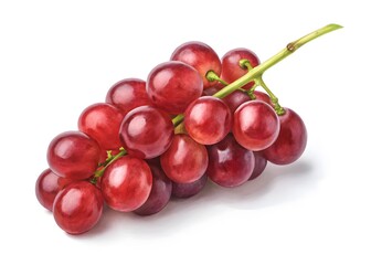 Fototapeta premium red grape isolated on white
