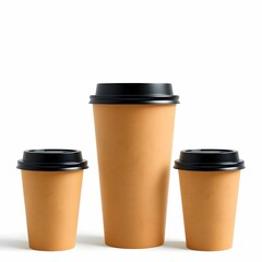 coffee cup isolated on white, for Fod And Baverage business plan