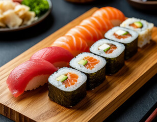 Japanese rolls created by artificial intelligence.