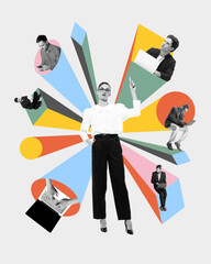 Manager coordinating external tasks and communication streams to enhance efficiency. Connectivity...