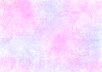 にじみのある水彩背景（ピンク）