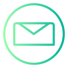 email gradient icon