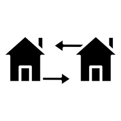 House Exchange Icon