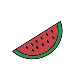 slice of watermelon