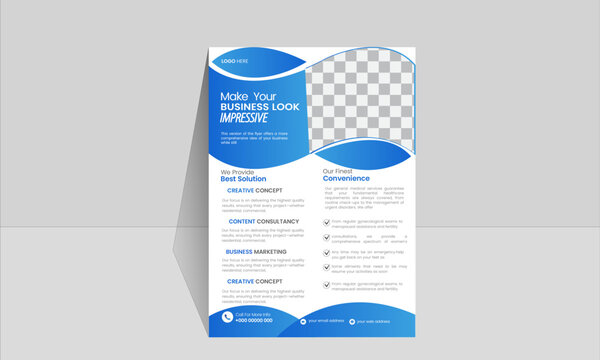 Corporate Flyer Template for your business
 Flyer Design-Business Flyer Template
