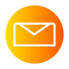 email gradient icon