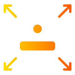networking opportunities gradient icon