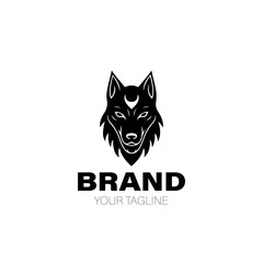 Werewolf Logo. Werewolf Logo Design. Werewolf Logo Brand. Werewolf Logo Vector Design Isolated on White Background