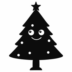 abstract christmas tree