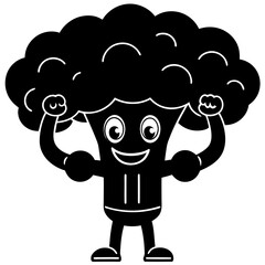 Cartoon Devilish Chili Pepper Grinning Slyly on White Background – Spicy Vector Illustration

