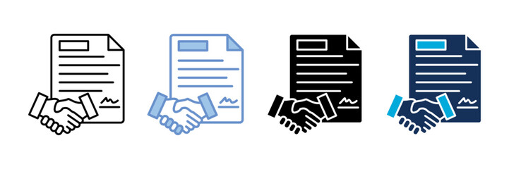 Trade Agreement Icon