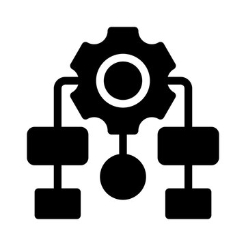 algorithm glyph icon