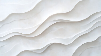 Obraz premium Subtle wave patterns on a light stone background, Gentle undulations creating a peaceful flow, Nature-inspired minimalist style