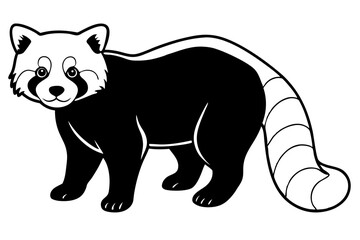 Elegant Addax antelope silhouette in minimalist line art vector style. This clean and modern wildlife design features the distinctive curved horns and sleek profile of the desert-dwelling Addax, ideal