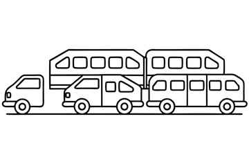 Swiftcarrier gx10 line art drawing with sharp and clean lines