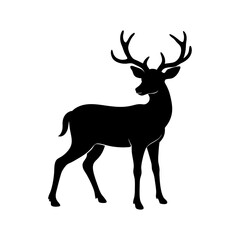 Deer Silhouette vector illustration