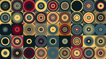 circle motif, circle pattern, symmetrical, circle lines, wall wallpaper, HD resolution