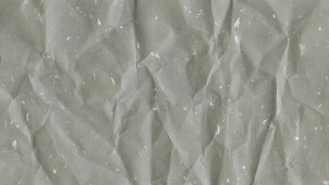 Wrinkled paper background loop: gray Washi paper