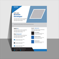  business flyer design modern corporate creative a4 poster advertisement print ready flyer template design
