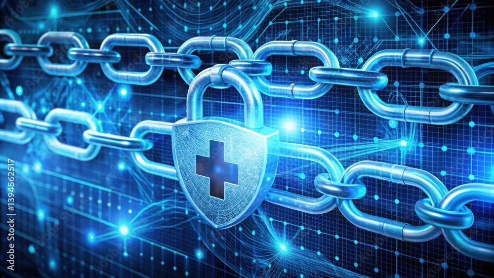 Poster secure digital chain for medical data flow protection and management