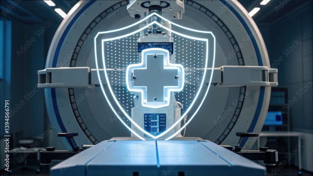 Poster Advanced Surgical Device with Digital Protection Shield in Operation Room