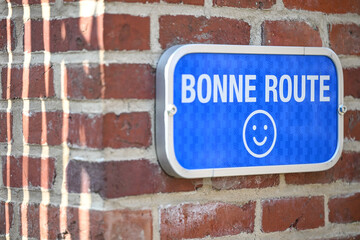 Fototapeta premium Bonne route