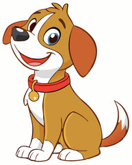 Pet Love Vector Set – Dog and Cat Silhouettes with Heart, Tree, and Nature Elements for Animal Shelter, Veterinary, and Adoption Themes.