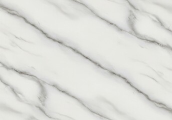 Obraz premium A close up of a white marble surface with grey veins running diagonally across the entire surface area