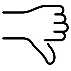 Thumb down