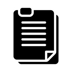 document glyph icon