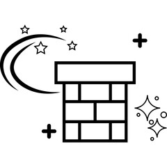 Chimney Cleaning Service Icon