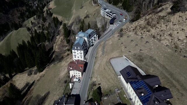 Flugaufnahme Livinallongo - Buchenstein