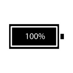 battery icon on white background