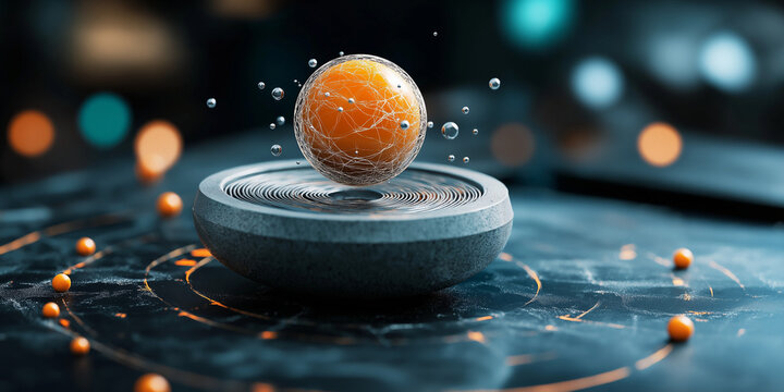 Innovations in quantum computing and materials science technology lab environment futuristic viewpoint