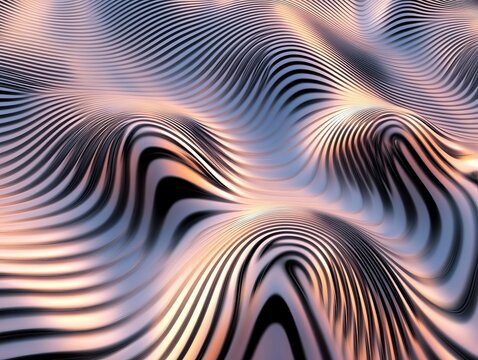 Ellipses Intersecting a Grid of Lines: Create a grid of perfectly straight lines that intersects with an arrangement of dynamic, overlapping ellipses. The contrast between the soft curves of the ellip