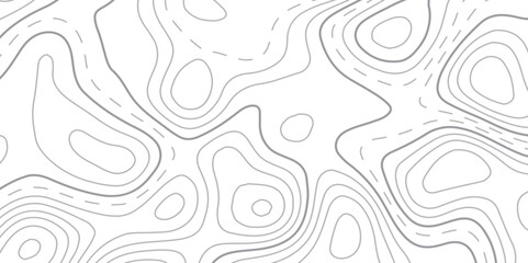 Topographic Map-Inspired Background Featuring Geographic Contour Lines and Elevation Assignments with Wavy Patterns on a White Paper-Textured Surface – A Modern Homage to Classic Cartography