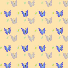 Butterfly collection Watercolor illustration Colorful Butterflies clipart set Baby shower design