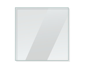 png glasses acrylic plate texture window frame transparent vector plastic panel rectangle template glare realistic glossy light clear gloss shine blank shadow shiny bright shape background banner 